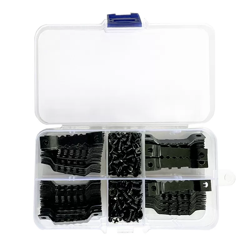 INF Kit med extra starka hängare för tavlor med sågtandsmönster (100 st)