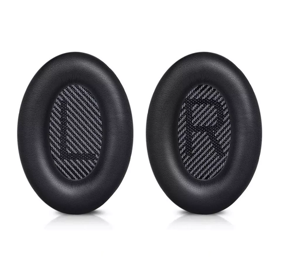 INF Öronkuddar Bose QC35/25/15, AE2, AE 2i, AE 2w, SoundTrue, SoundLink Svart