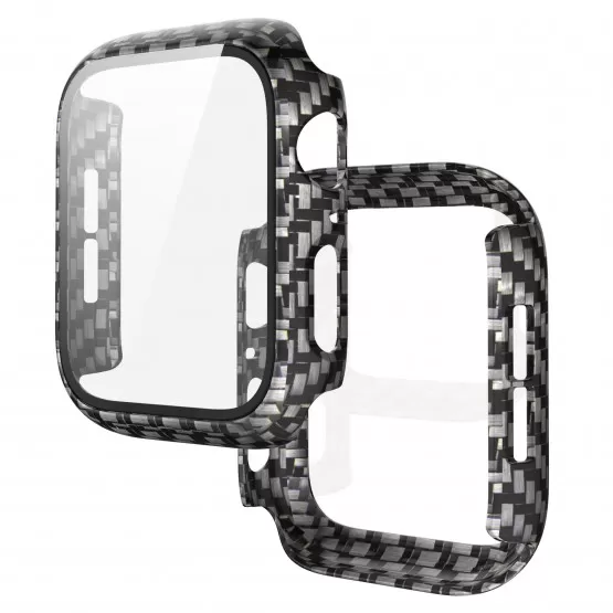 INF Skyddsfodral för Apple Watch Series 1/2/3 42mm - Kolfiber
