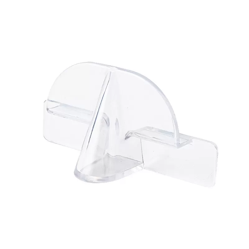 INF 2-pack stapelbar förvaringsställ för glasögon, transparent akryl solglasögon organisatör