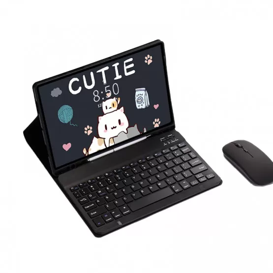 INF Bluetooth-tangentbord och musset för Samsung Galaxy Tab S9+/S10+ (12,4 tum)