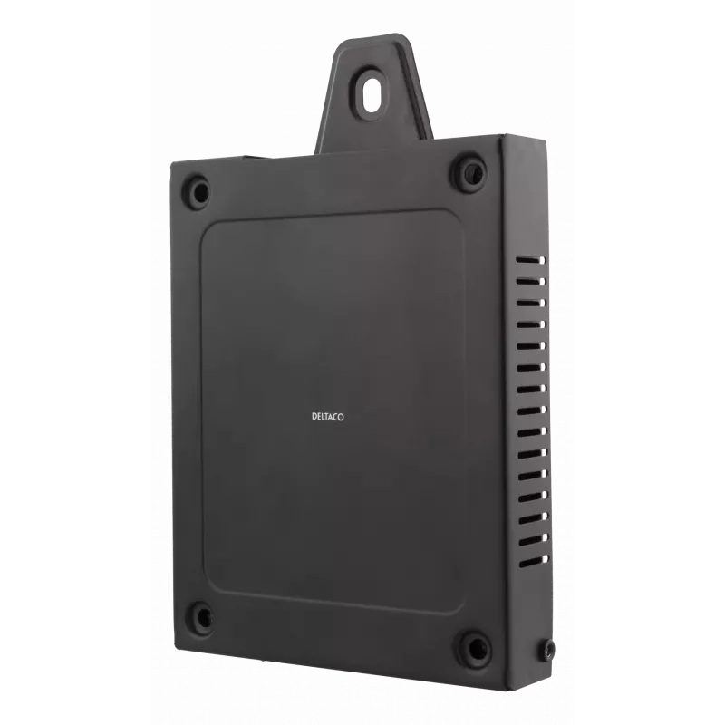 deltaco Universal Antitheft media box mount mount kit steel black