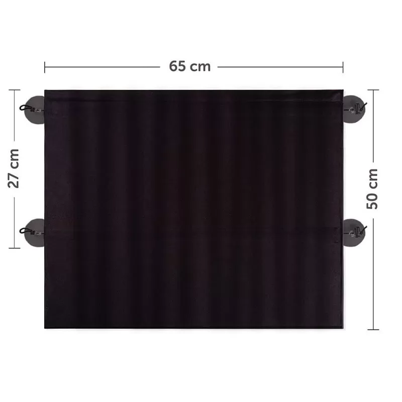 INF 2-pack solskydd för bilens sidorutor model 1