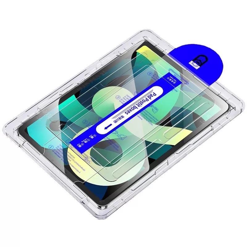 INF Nytt skärmskydd för iPad 9,7'' med applikator, härdat glas