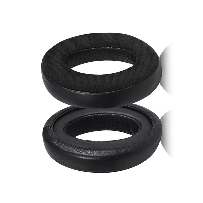 INF Utbytesöronkuddar för Sennheiser HD-serien - Svart sammet och fårskinn