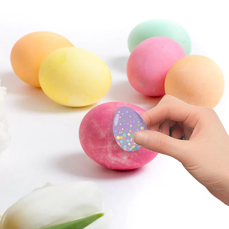 INF Påskägg klistermärken 16-pack