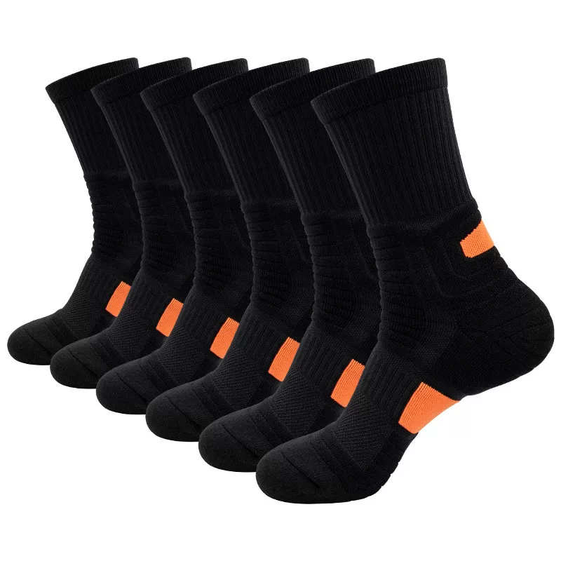 INF Professionella basketträningsstrumpor för män Svart