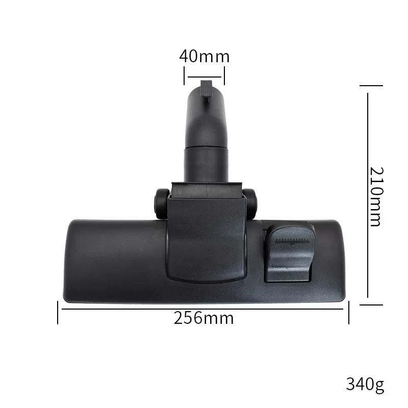 INF Universellt litet golvmunstycke med rulle för dammsugare med 32 & 35 mm
