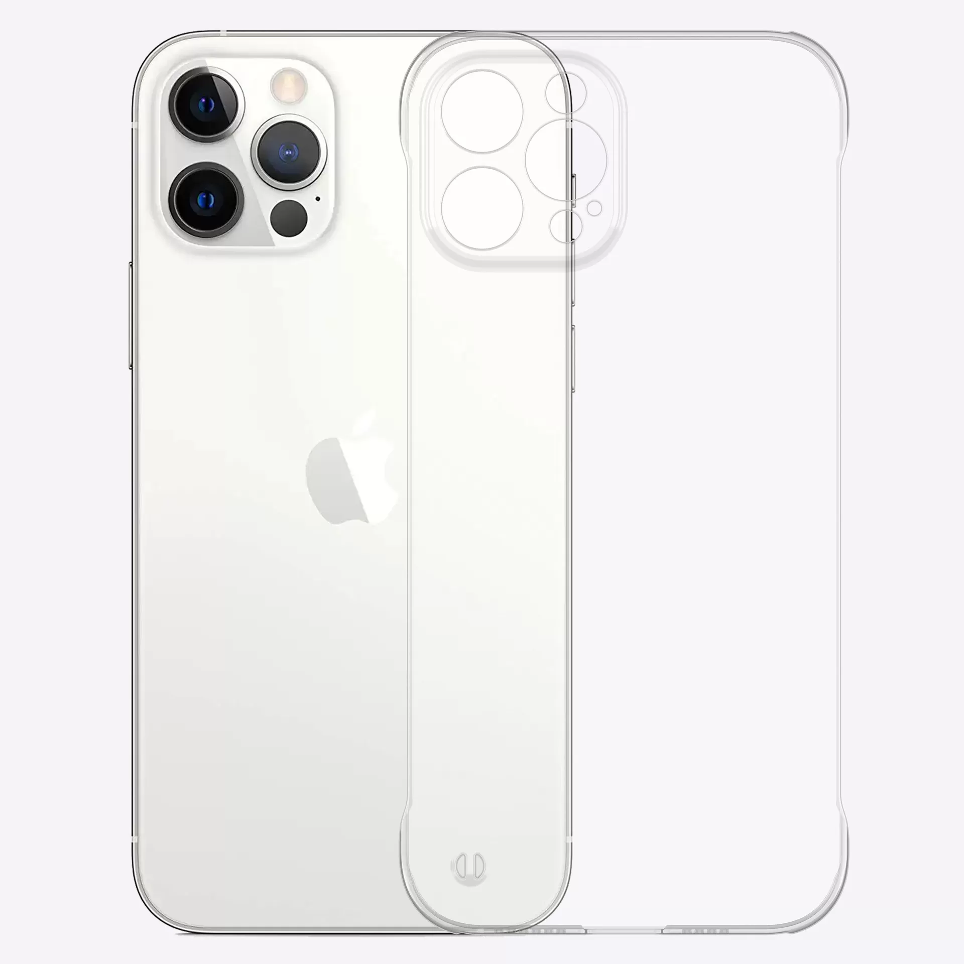INF Ultra-tunn transparent mobilväska för iPhone 13 Pro