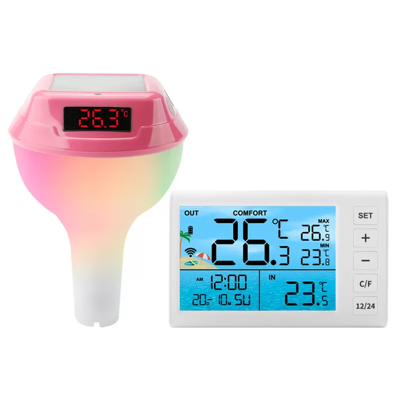 INF Flytande Pooltermometer med LED-Display, TS-PL01