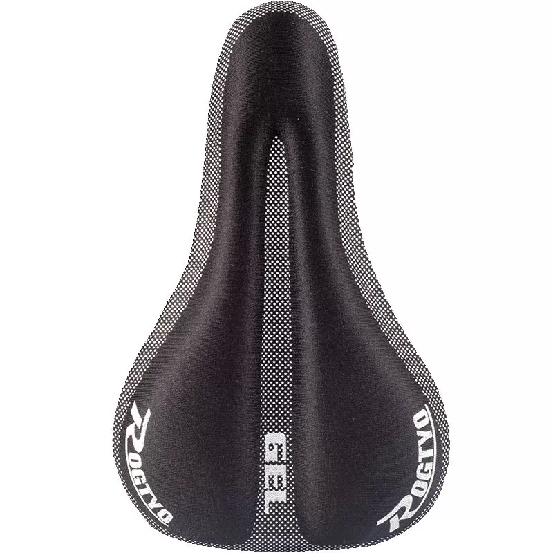 INF Sitsöverdrag för cykel med silikongel Svart