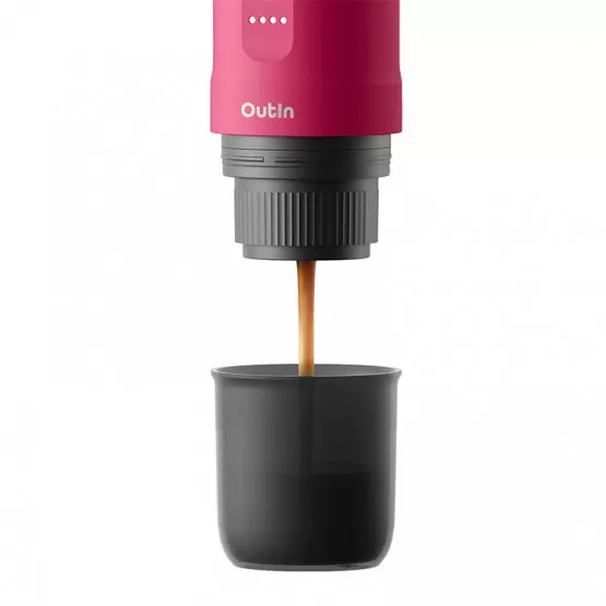 INF Outin Nano 7500mAh bärbar kaffebryggare (röd)
