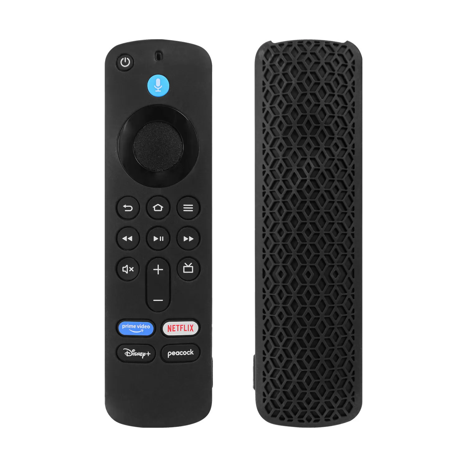 INF Skyddsfodral för Fire TV Stick HD/4K-fjärrkontroll Svart
