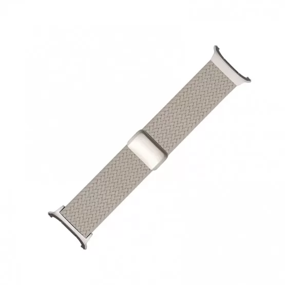 INF Klockarmband för Samsung Watch 7 Ultra Vit + Silver