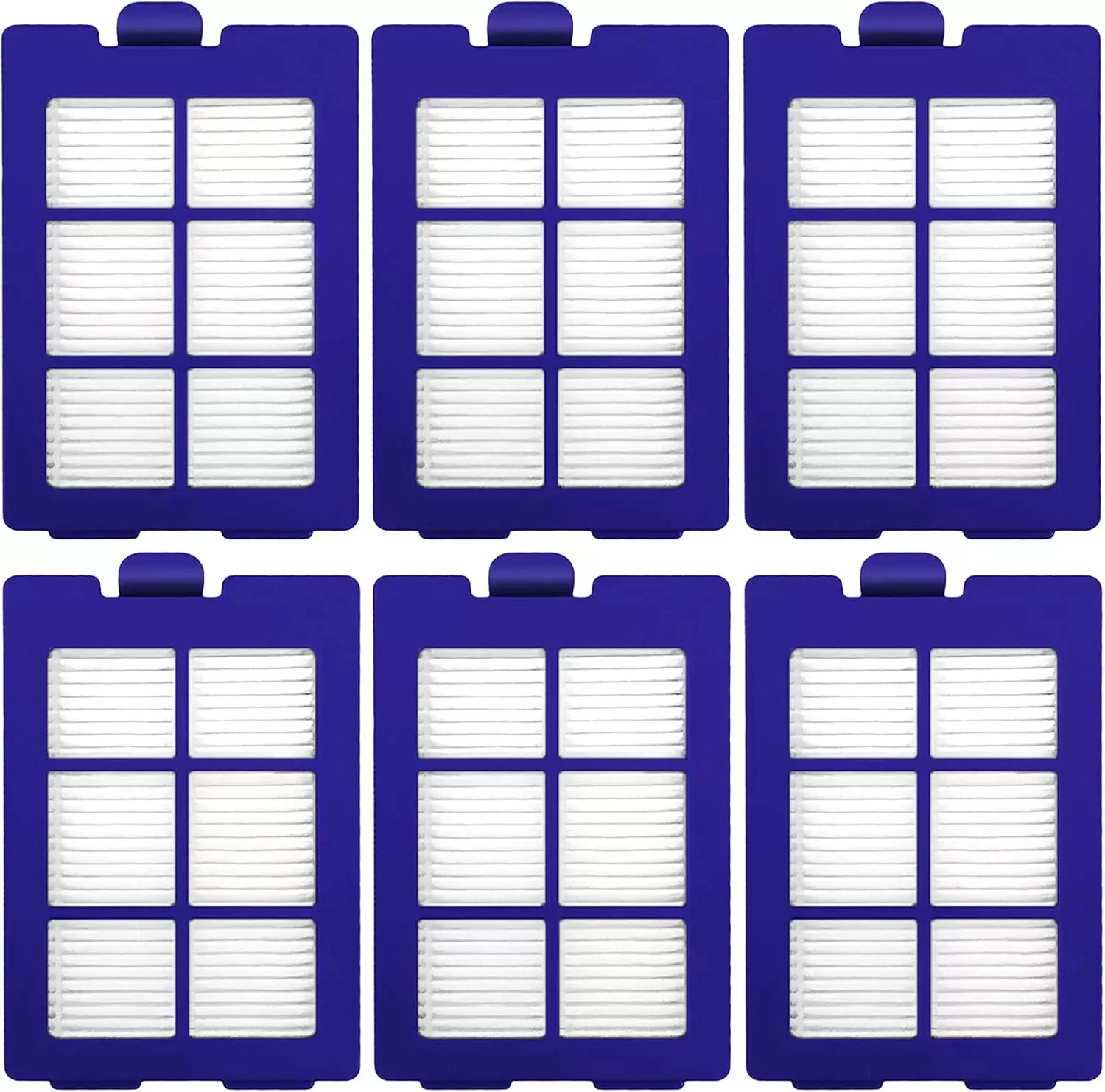 INF Eufy X8 Hybrid vakuumfilter ersättningsdelar (6-pack)