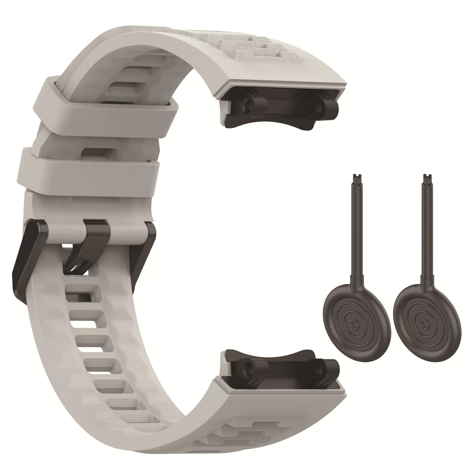 INF Silikonarmband för Amazfit T-Rex 2 Grå