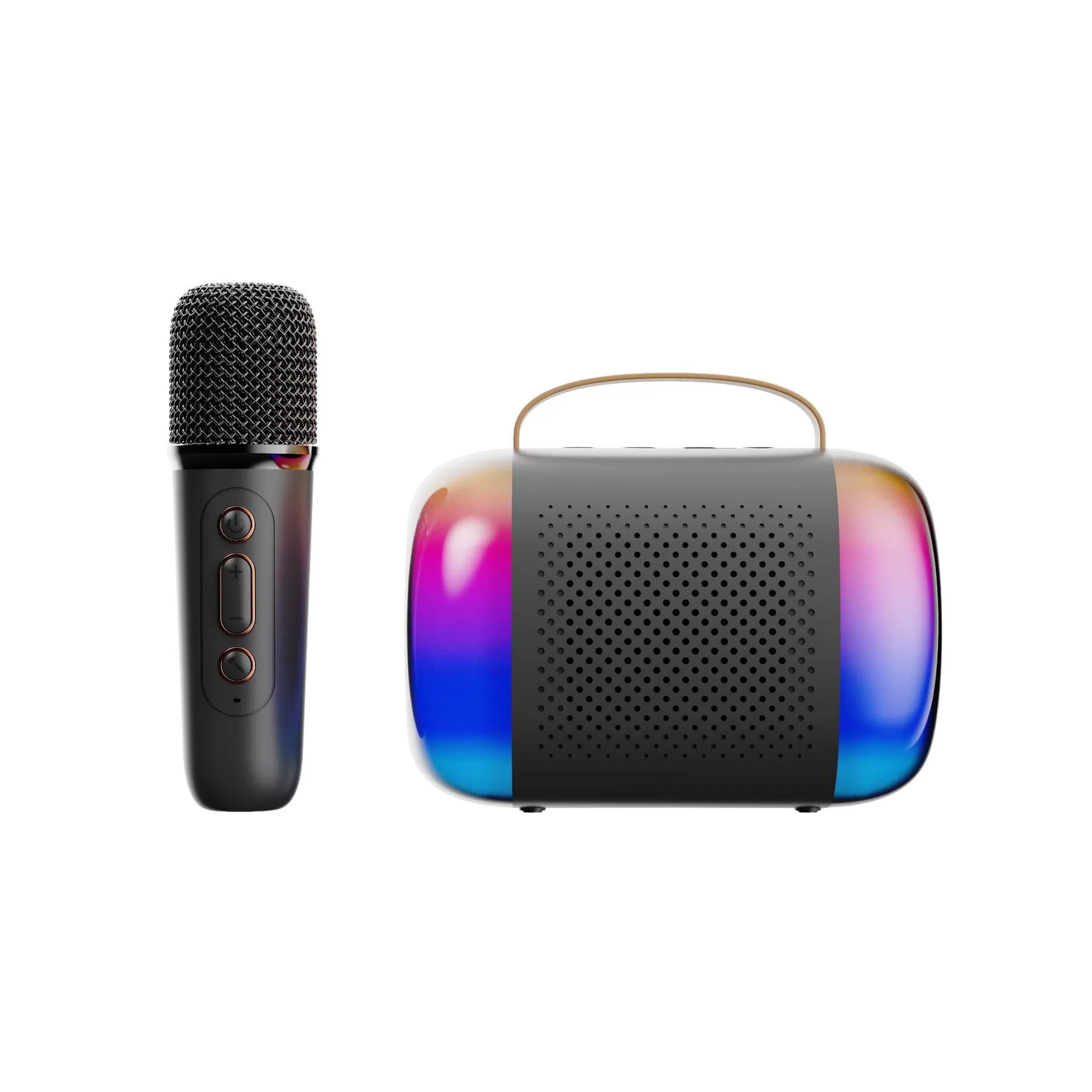 INF Y5-Single Mic Allt-i-ett Karaoke Bluetooth-högtalare