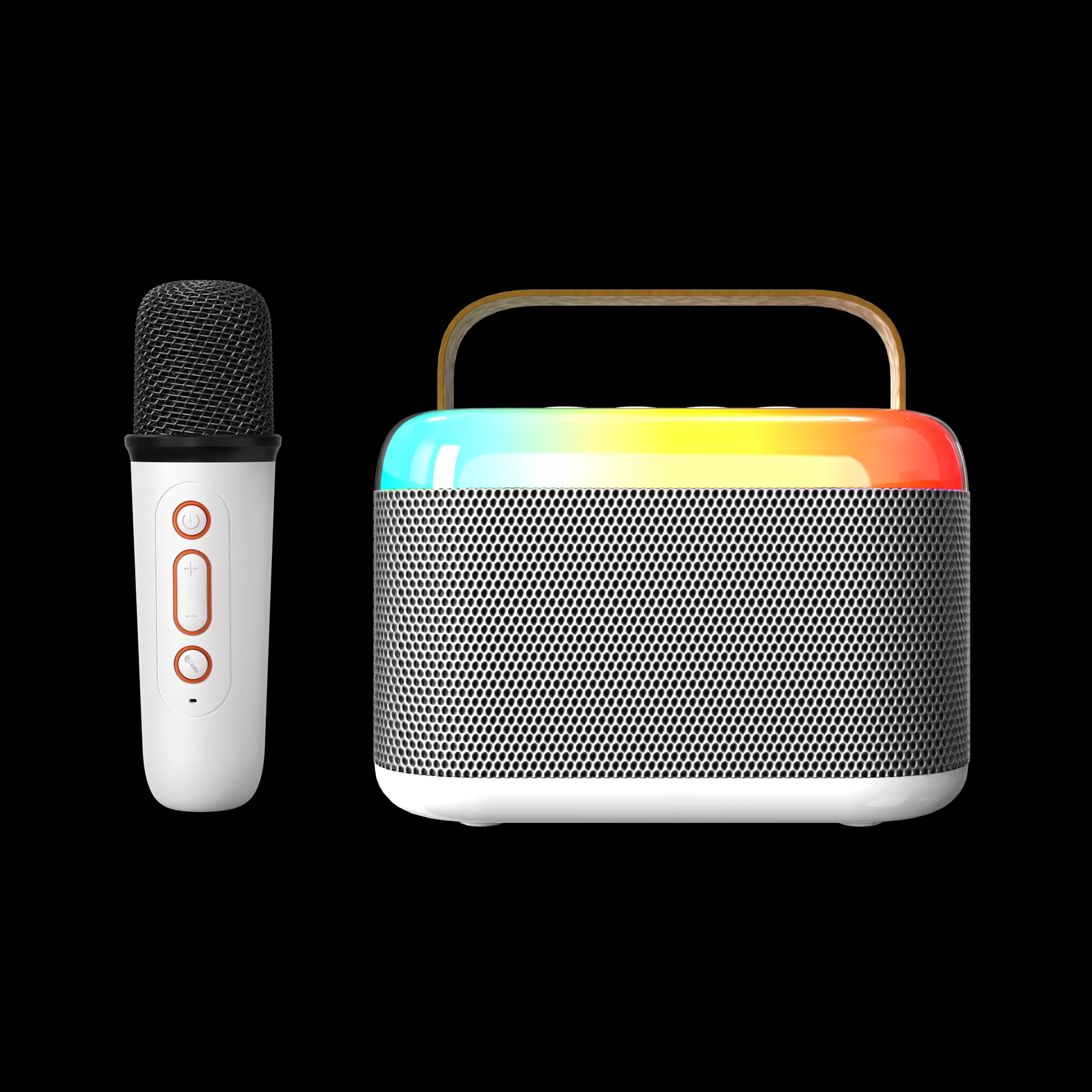 INF Trådlös karaokemikrofon med Bluetooth-högtalare