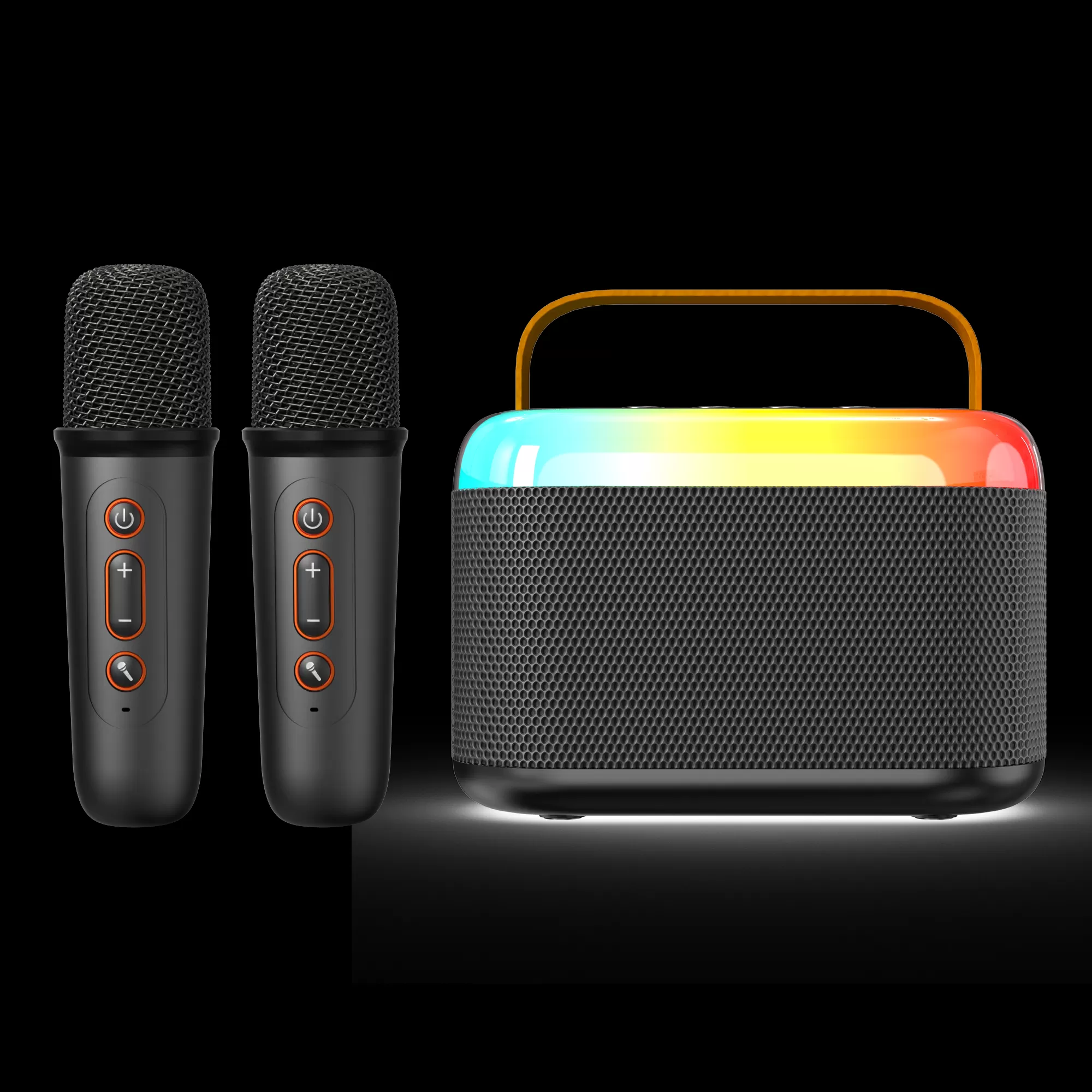 INF Y3-Dubbelmikrofon Hem KTV Bluetooth-högtalarmikrofon