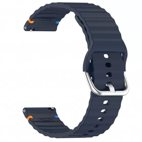 INF Silikonarmband för Galaxy Watch, Huawei Watch, Xiaomi Watch Blå