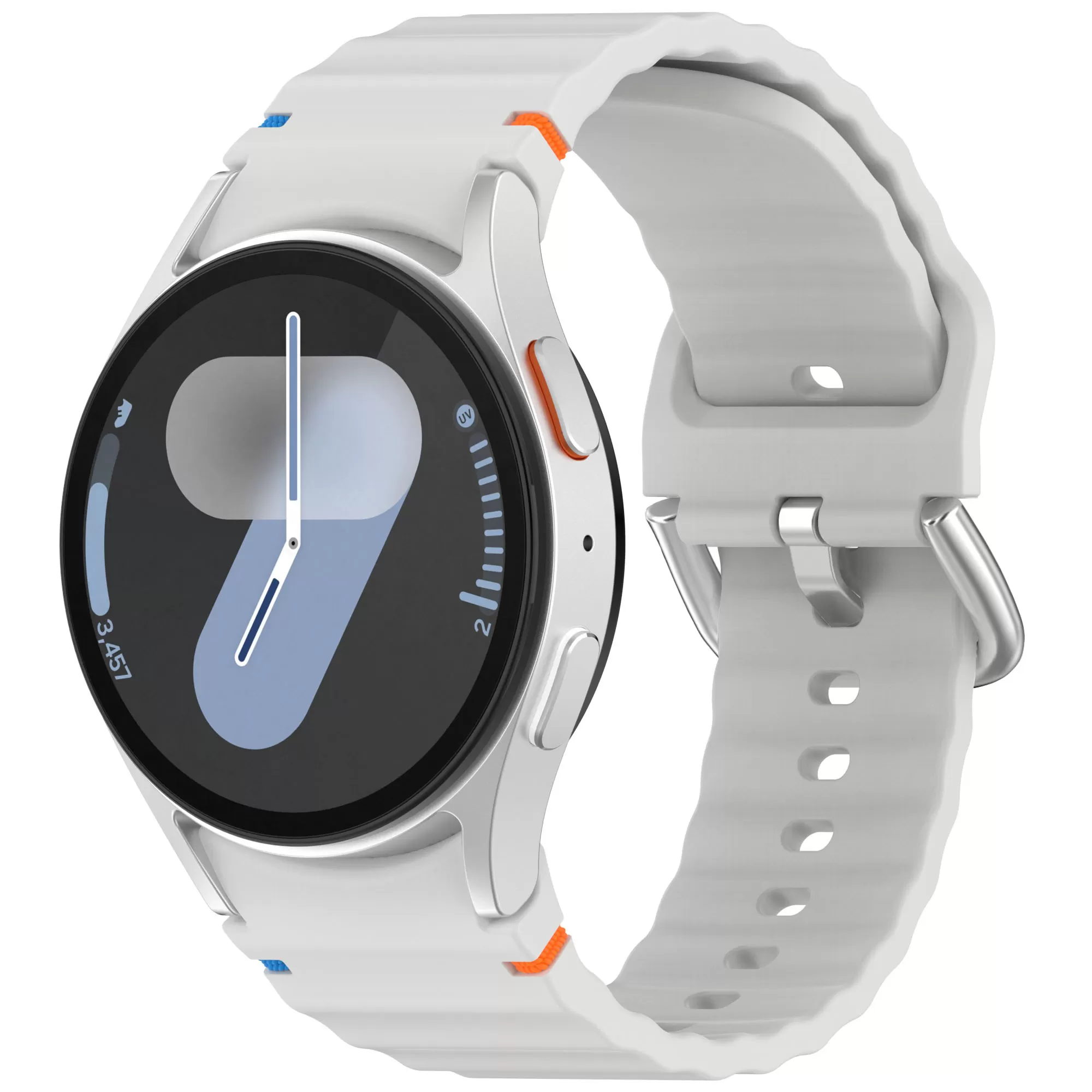 INF Samsung Watch 7 Wave Strap - Silverspänne (blekningsbeständig)