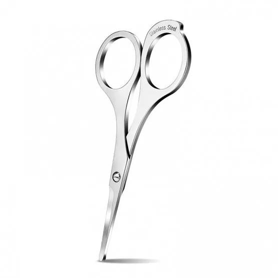 INF Näshårstrimmer med kamspets - Silver