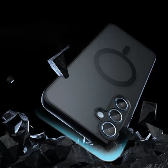 INF Matt svart magnetiskt telefonskal till Samsung Galaxy A-serien Model 5