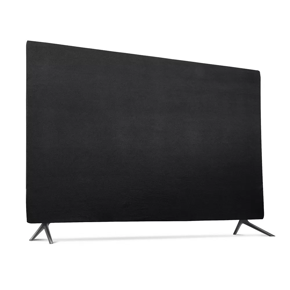 INF Stretchigt tyg-TV-skydd dammskydd Universal Svart 43