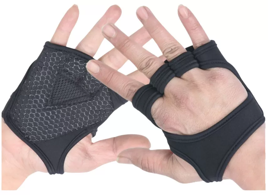 INF Ett par uppfällbara handskar för män och kvinnor - Förbättrat grepp och handledsstöd M