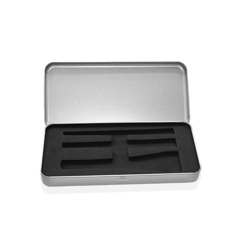 INF Silver Rektangulär Plåtlåda model 1