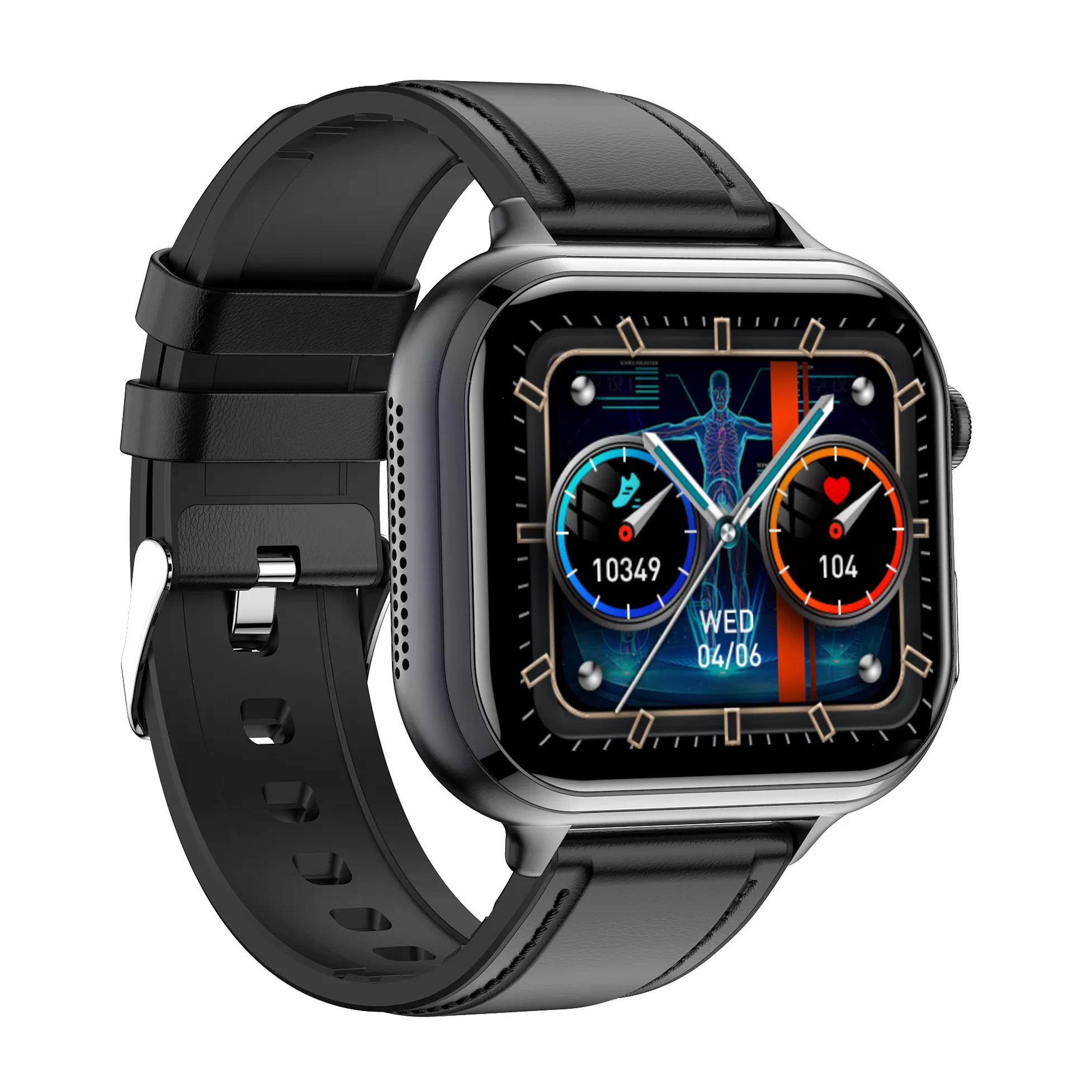 INF Smartwatch TK17 med hälso- och fitnessspårning