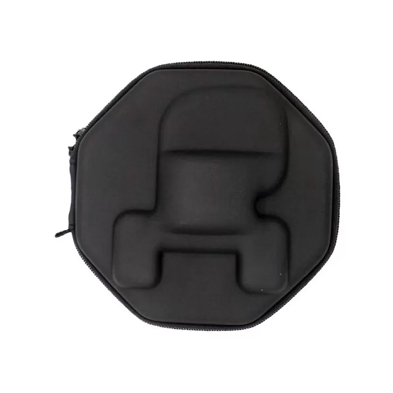 INF Skyddande fiskerulle väska - EVA hårdskskal fodral för spinnare & haspelrullar