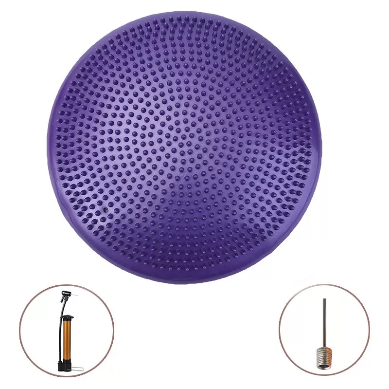 INF Förtjockad yoga balansplatta för stabilitetsträning Lila