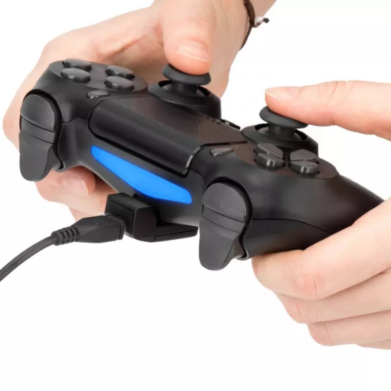 NITHO Charger for Controller PS4 Dual with Safe Plugs