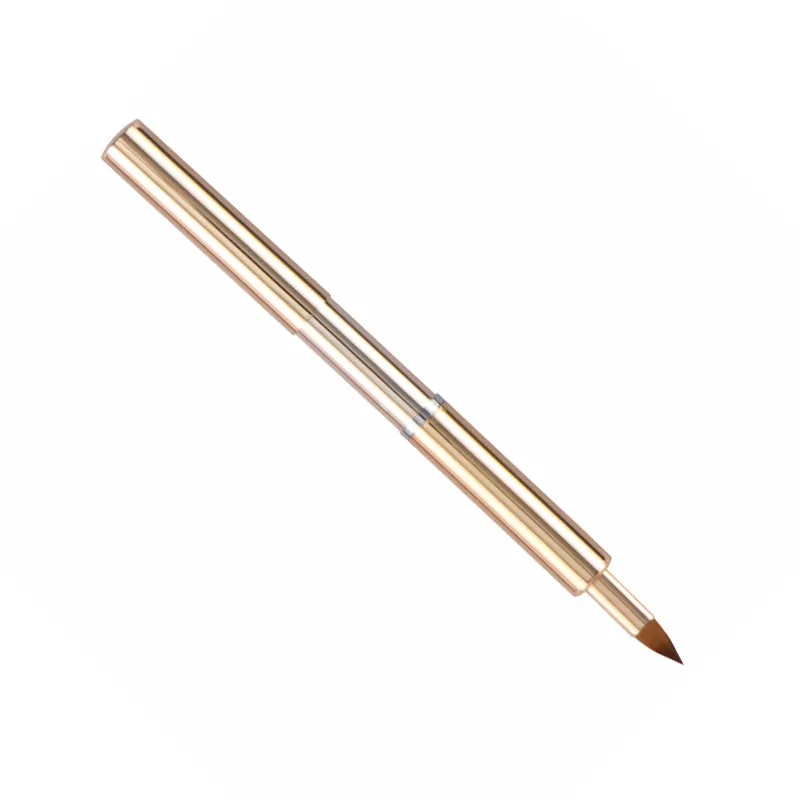 INF Införbar läppensel, bärbar läppglansapplikator med lock