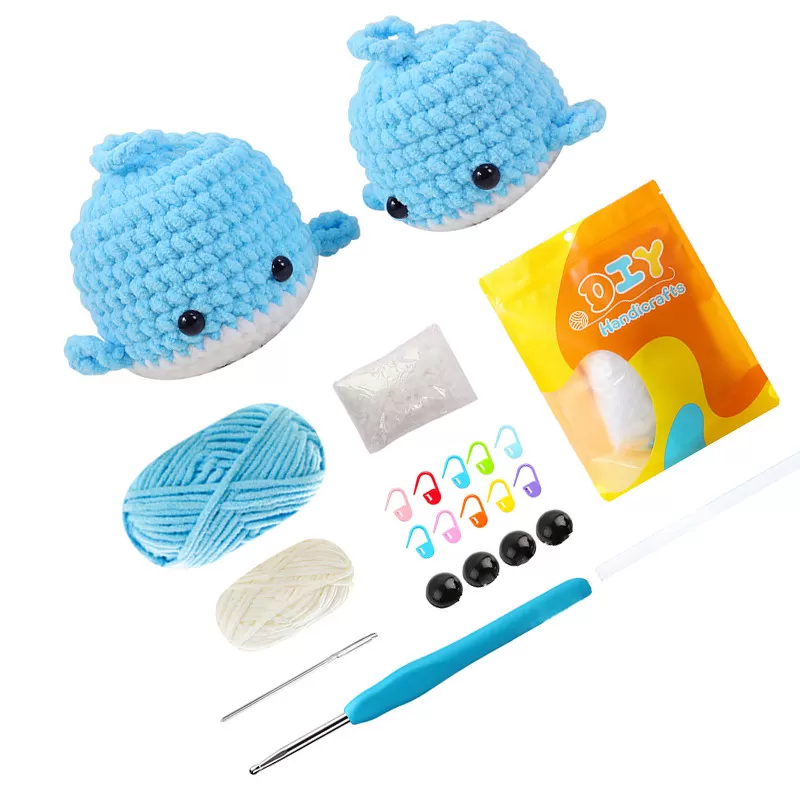 INF Handgjort valhakningskit Blå