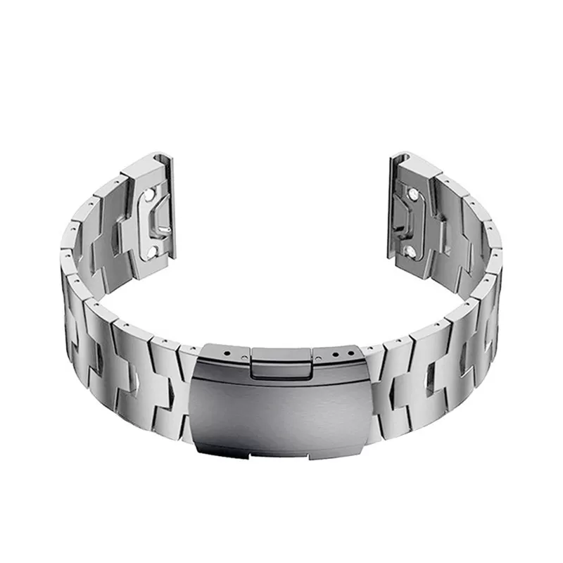 INF 22mm Quick Release Armband i Rostfritt Stål för Garmin Fenix