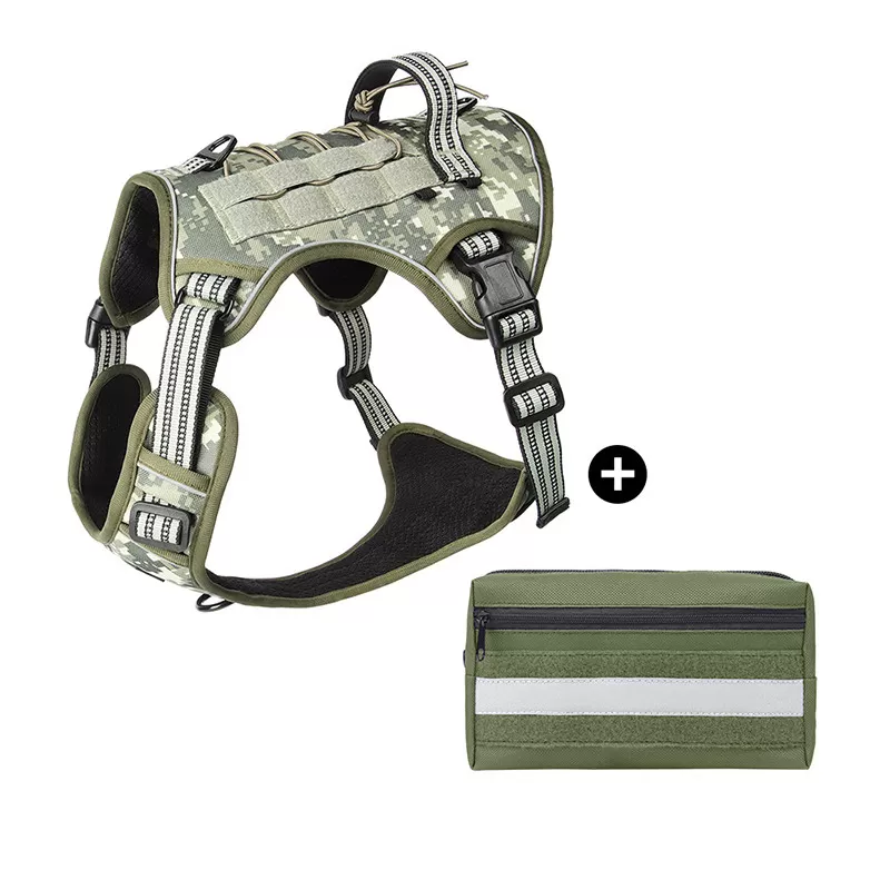 INF Taktisk hundsele med handtag L