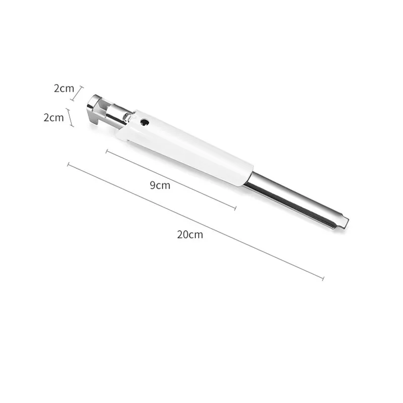 INF Multifunktionell konservöppnare i rostfritt stål - Manuell burk- och flasköppnare