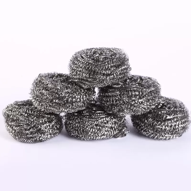 INF Skursvamp i rostfritt stål, 6-pack
