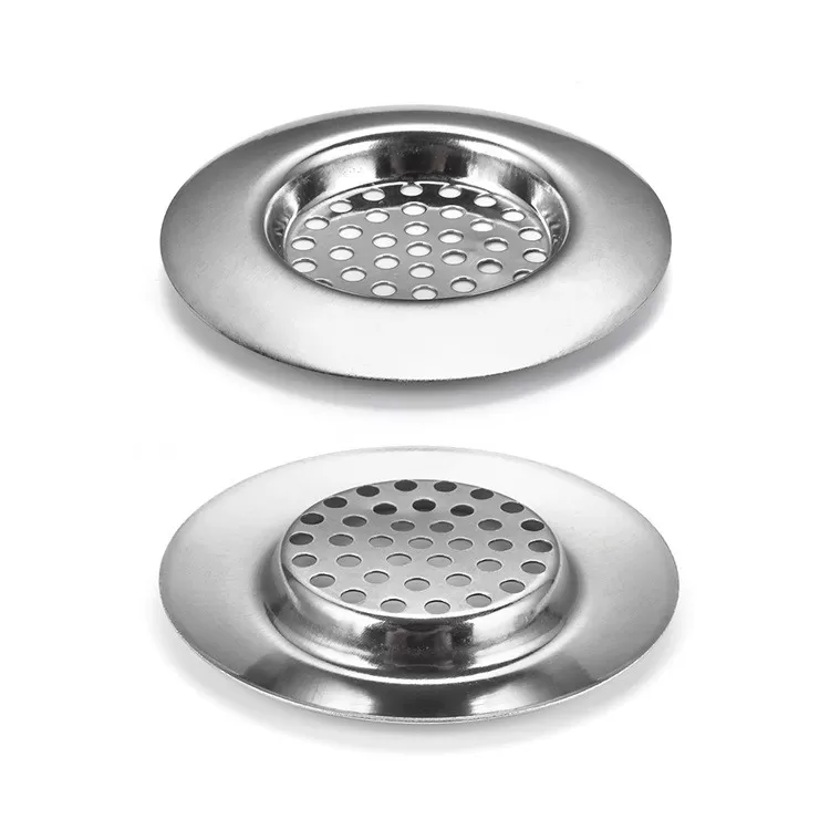INF Golvbrunnsfilter i rostfritt stål, hårfångare för diskho (4-pack) model 2