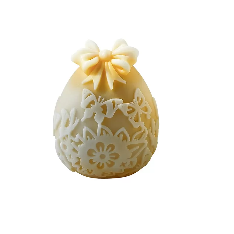 INF Set med silikonformar för påskägg (4-pack) för ljus, tvål och hantverk