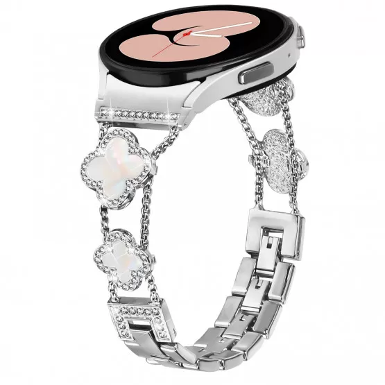 INF Klockarmband för Samsung Galaxy Watch 4/5/6 Silver