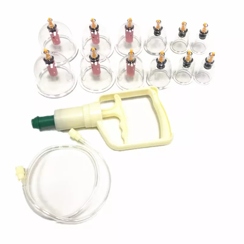 INF Koppning med vakuumpump för behandling och massage 12 st