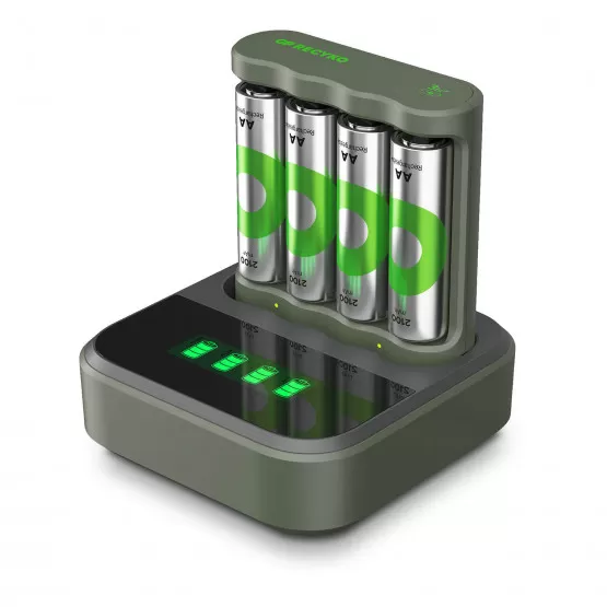 GP Batteriladdare Everyday Charger B441 + D451 4xAA 2100mAh