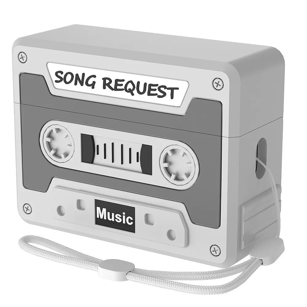 INF Silikonfodral för AirPods Pro/Pro2 Grå