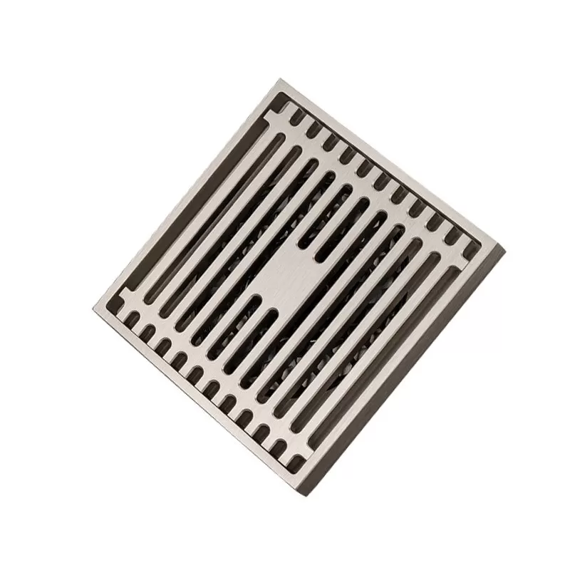 INF Högflödes Fyrkantig Duschbrunn - Lättrengjord Badrumsbrunn