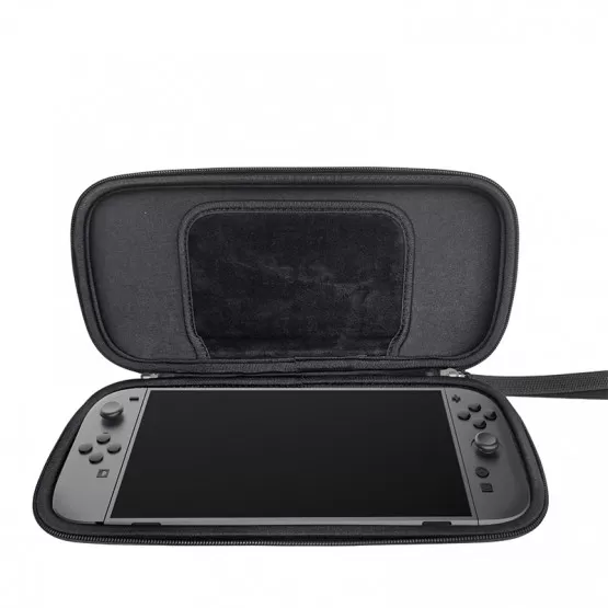 INF Skyddande bärväska för SWITCH 2 - Svart Resefodral