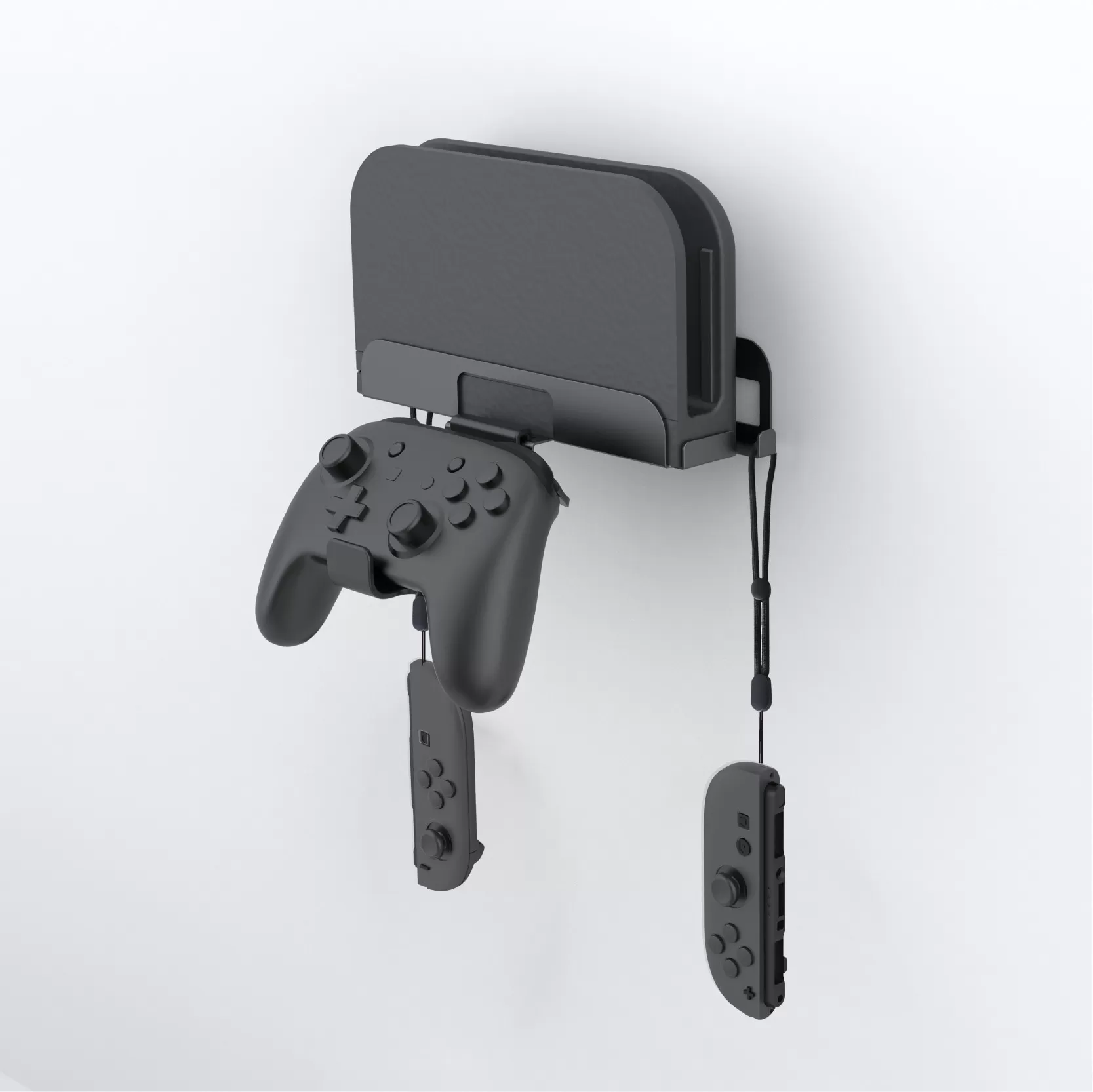INF Väggmonterat Fäste för Nintendo Switch 2 + Kontroller
