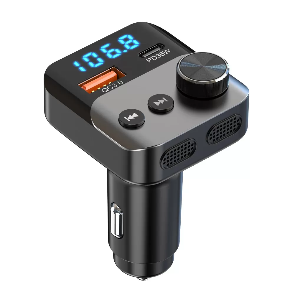 INF Bluetooth 5.3 FM-sändare Billaddaradapter